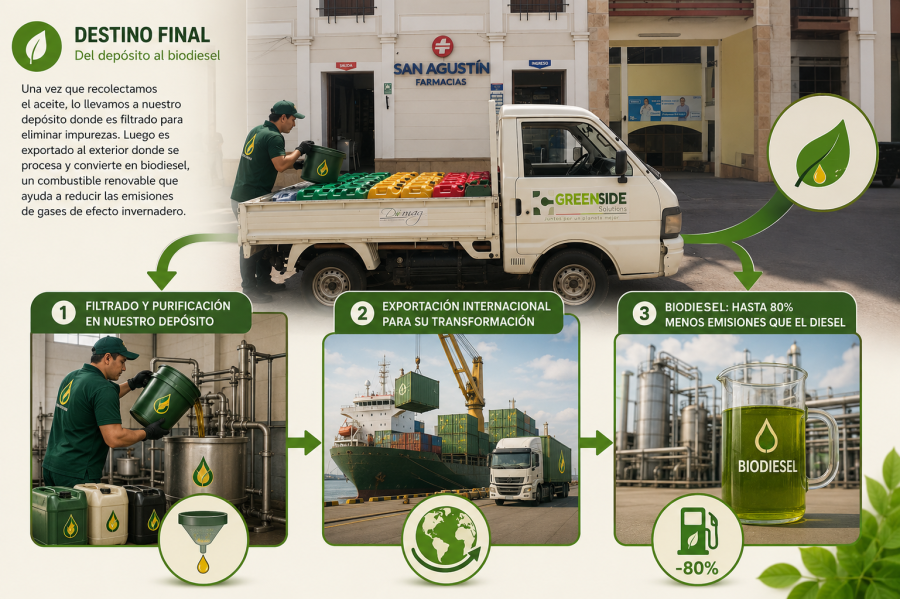 Del depósito al biodiesel